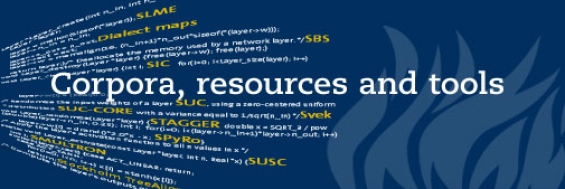 Corpora, resources and tools