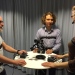 Andning registreras med elastiska band i Fonetiklaboratoriet, Stockholms universitet.