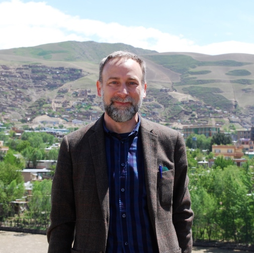 Henrik Liljegren i Fayzabad, nordöstra Afghanistan. Foto: Sani Marzban